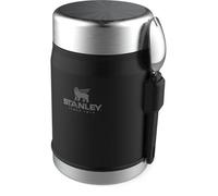 Stanley Classic Legendary Food Jar & Spork 0.4L Matte Black Pebble