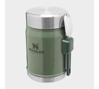 STANLEY Classic Legendary Food Jar + Spork 40cl Hammertone Green - Camping cooking gear - Green - size Unique