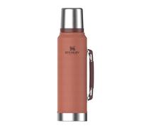 STANLEY Classic Legendary Thermal Flask 1.4L - Keeps Hot Or Cold for 40 Hours - BPA-Free Insulated Bottle - Stainless Steel Coffee Flask - Leakproof - Dishwasher Safe - Hammertone Clay