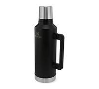 Stanley Classic Legendary Thermal Flask 2.3L - Keeps Hot Or Cold for 48 Hours - BPA-Free Insulated Bottle - Stainless Steel Coffee Flask - Leakproof - Dishwasher Safe - Matte Black