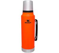 Stanley Classic Legendary Vacuum Bottle 1.5 qt | Wide Mouth with Leakproof Cup Lid | Keep Drinks Hot or Cold | Packable for Travel | Insulated Stainless Steel Thermal Bottle | BPA-Free | Blaze Orange