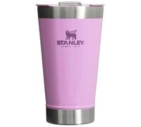 STANLEY Classic Stay Chill Vacuum Insulated Pint Tumbler, Stainless Steel Beer Mug with Built-in Bottle Opener, Double Wall Rugged Metal Drinking Glass, Dishwasher Safe, 16 Oz, Lilac Gloss