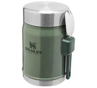 STANLEY Classic Legendary Food Jar + Spork 40cl Hammertone Green - Camping cooking gear - Green - size Unique