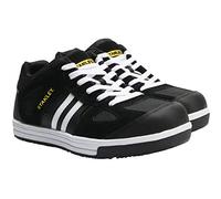 Stanley Clothing Cody Black/White Stripe Safety Trainers UK 10 EUR 44