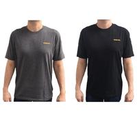 Stanley Clothing Stw40026-123 T-Shirt Twin Pack Grey & Black - Xl Stctsgb2Xl