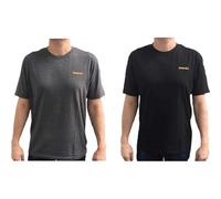 STANLEY Clothing T-Shirt Twin Pack Grey & Black - XXL