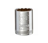 Stanley Consumer Tools 227927 0.37 in. Drive 13 mm 12 Point Shallow Socket