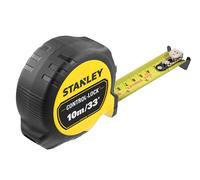 Stanley Control Lock Pocket Tape Measure STHT37237-5 - Imperial & Metric 33ft/10m 25mm