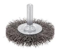 Stanley Crimped Steel Wire Wheel Brush 50mm 6mm Shank