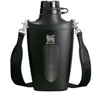 Stanley 1913 Travel Bottle Cross – 23 oz, Double-Wall Vacuum Insulated, Jacquard Strap