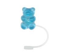 Stanley Cup Silicone Bear Straw Toppers - Compatible with 30&40 Oz Tumbler, Dust-Proof Straw Tips, Reusable Caps