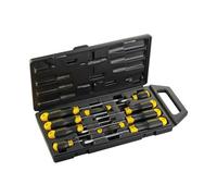 Stanley Cushion Grip 10 Piece Pozidriv Screwdriver Set 2-65-014