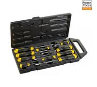 Stanley Cushion Grip Screwdriver Set, 10 Piece