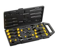Stanley Cushion Grip Screwdriver Set, 10 Piece