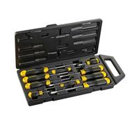 Stanley Cushion Grip Screwdriver Set, 10 Piece Stanley Multicolor