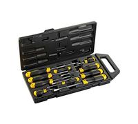 STANLEY Cushion Grip Slotted Phillips Screwdriver, 10pc Set, 2-65-005