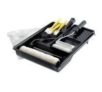 Stanley Decorating Set 11 Piece - Trays, Rollers, Brush, Dust Sheet