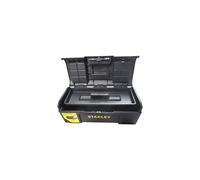 STANLEY Deep Toolbox Storage with 1 Touch Latch, 2 Lid Organisers for Small Parts, 24 Inch, 1-79-218
