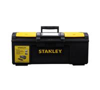 STANLEY Deep Toolbox Storage with 1 Touch Latch, 2 Lid Organisers for Small Parts, 24 Inch, 1-79-218