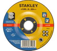 Stanley Depressed Centre Metal Grinding Disc 125mm Pack of 1