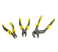 Stanley Dynagrip 3 Piece Plier Set Water Pump End Cutters Combination Sta074472
