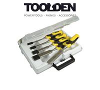 Stanley 2-16-885 DYNAGRIP™ Bevel Edge Chisel with Strike Cap Set, ...