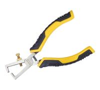 Stanley Dynagrip Wire Stripping Pliers in Yellow Stanley Yellow