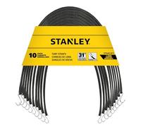 STANLEY EPDM Tarp Bungees Boating, Camping, Cargo Support (31" Each-10PK)