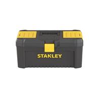 Stanley Essential Plastic Tool Box in Black Stanley Black