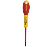 Stanley Fat Max Screwdriver Insulated Ph Ph0X75Mm-Red And Yellow