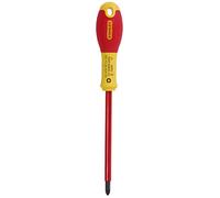 Stanley Fat Max Screwdriver Insulated Pz Pz2X125Mm-Red And Yellow