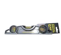 Stanley FatMax 0-43-609 Magnetic Torpedo Spirit Level 250mm 3 Vial Aluminium NEW