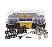STANLEY FatMax 1/4in Socket & Bit Set 37 Piece In A PRO-STACK case STA019101