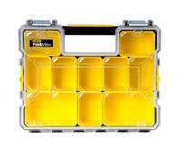 Stanley Fatmax 10 Compartment Tool Organiser Black/yellow (One Size)