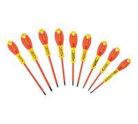 Stanley VDE Insulated Screwdriver Set 10-Piece Black