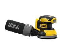 Stanley Fatmax 18V 125mm Li-Ion V20 Replaceable Carbon Brushed Cordless Random Orbit Sander (Bare Tool) - Sfmcw220B-Xj