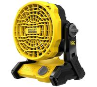 Stanley FatMax 18V 7” Cordless Job Site Fan Bare Tool 3-Speed Lightweight