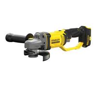 Stanley Fatmax 18V Li-Ion 125mm Brushed Cordless Angle Grinder X 2Ah) Sfmcg400D1