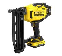 Stanley Fatmax 18V V20 Li-Ion 64mm Second Fix Cordless 16 Gauge Straight Nail Gun (2 X 2Ah) - Sfmcn616D2K-Gb