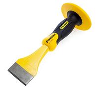 STANLEY FATMAX 2.1/4x10" Electricians Steel Chisel with Guard, 4-18-0330