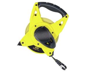 Stanley Fatmax 2-34-814 Fibreglass Tape, Yellow, 30 m/19 mm