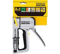 Stanley FATMAX 2-in-1 Hand Stapler T50 Heavy-Duty Staple Brad Nail Gun, 070250