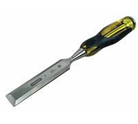 STANLEY FATMAX 25mm Thru Tang Chisel with Bevel Edge and Strike Cap, 0-16-261