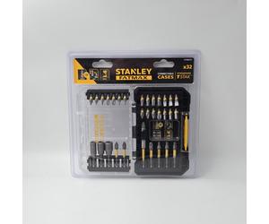 Stanley FatMax 32 Piece Screwdriver Bit Set STA88557-XJ TSTAK Connectable Case