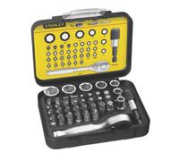 Stanley 1-13-906 Bit & Socket Set + Ratchet (39 Piece)