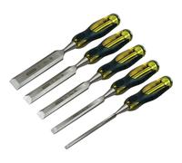 Stanley FatMax Bevel Edge Chisel with Thru Tang Set, 5 Piece