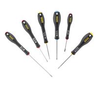 Stanley FatMax Precision Screwdriver SL/PH/PZ Set Pack of 6