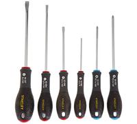 STANLEY FATMAX 6 Piece Screwdriver Set, Parallel/Flared/Pozi