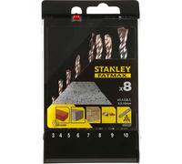 Stanley FatMax 8 Piece Masonry Drill Bit Set
