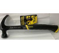 Stanley Tools Fatmax Antivibe All Steel Curved Claw Hammer 570G (20Oz) STA151277